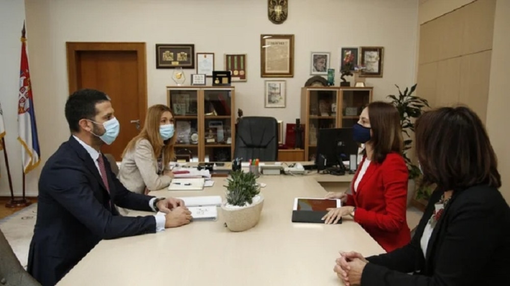 Udovičić se sastao sa novom direktorkom UNICEF-a u Srbiji!