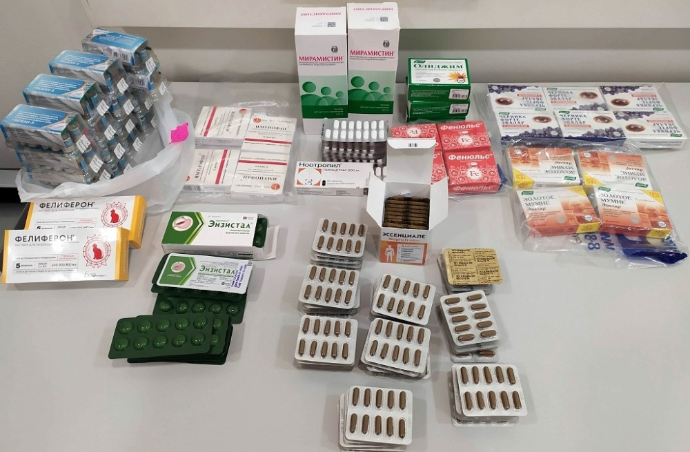 Zaplenjeno skoro 3.000 različitih medikamenata