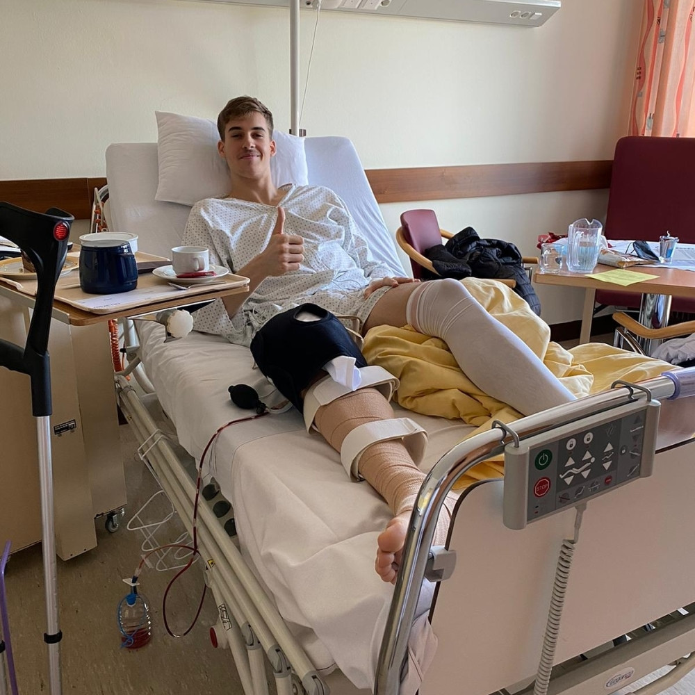 Igrač Partizana operisan u Austriji, za njega je sezona gotova