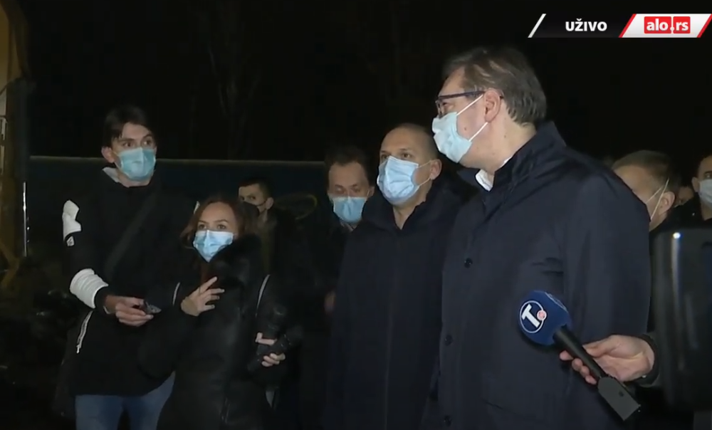 Predsednik Vučić u Batajnici, ovo jedino može da zaštiti Srbiju od korone!