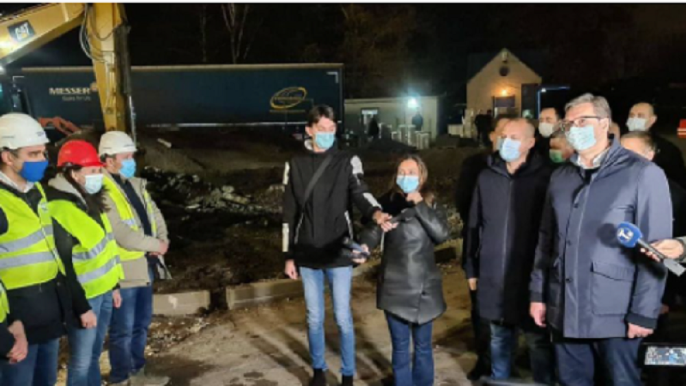 "Hvala svima koji vredno rade na izgradnji nove kovid bolnice" (FOTO)