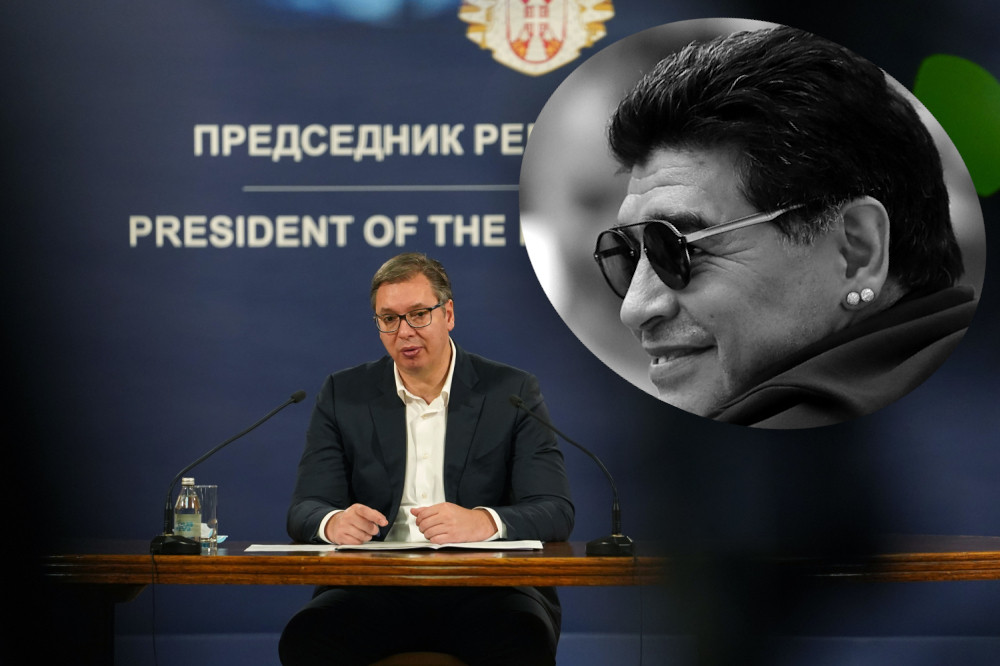 Predsednik Vučić se oprostio od Maradone, a pamtiće ga po OVOM golu! (VIDEO)