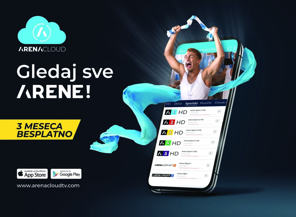 Lansirana Arena Cloud aplikacija