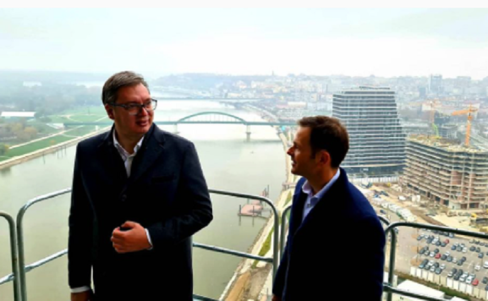 Predsednik Vučić i Siniša Mali obišli lokaciju sa koje se pruža najlepši pogled u Evropi (FOTO)