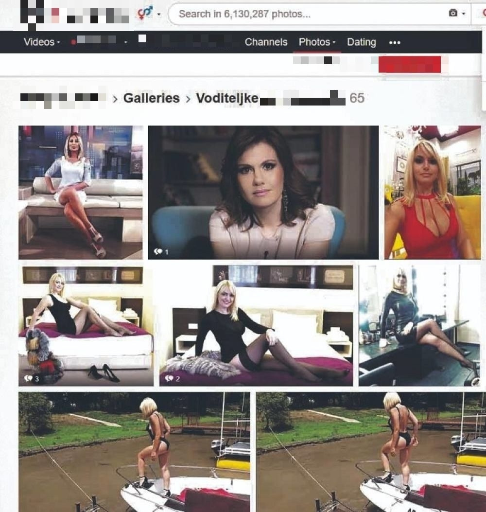 Najlepše srpske voditeljke završile na porno sajtu (FOTO)