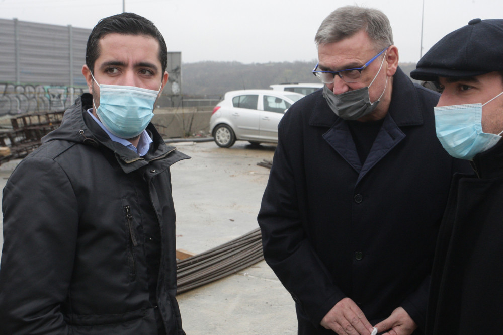 Tomislav Momirović obišao radove na obilaznici oko Beograda