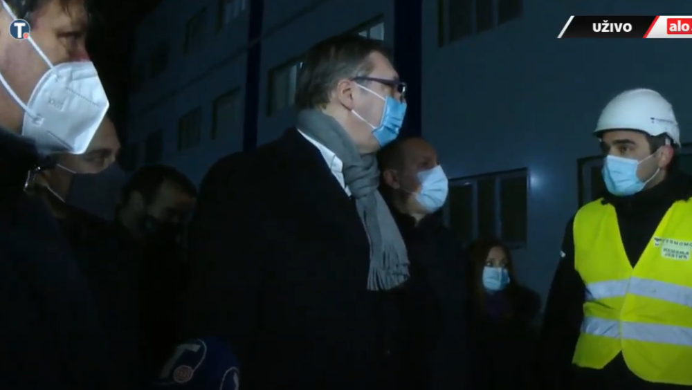 Predsednik Vučić danas na otvaranju nove kovid bolnice u Kruševcu