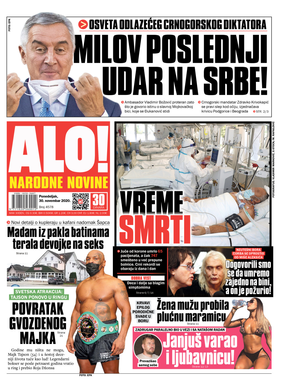 Milov poslednji udar na Srbe!