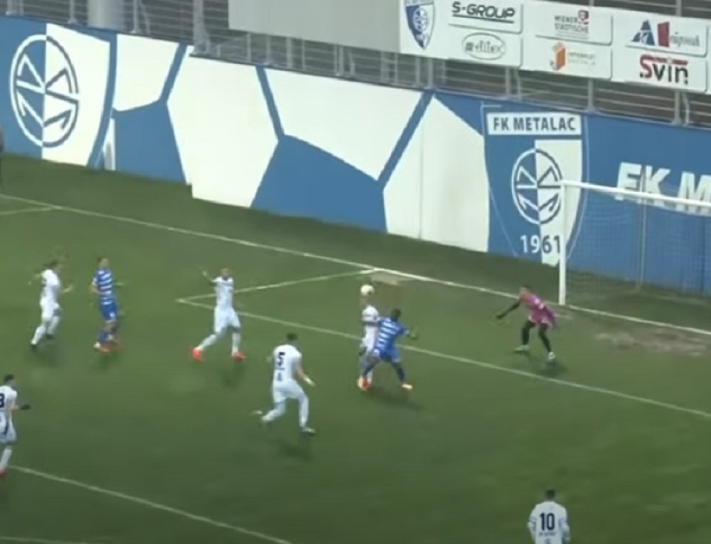 I u Srbiji može da se vidi opasan gol!  (VIDEO)