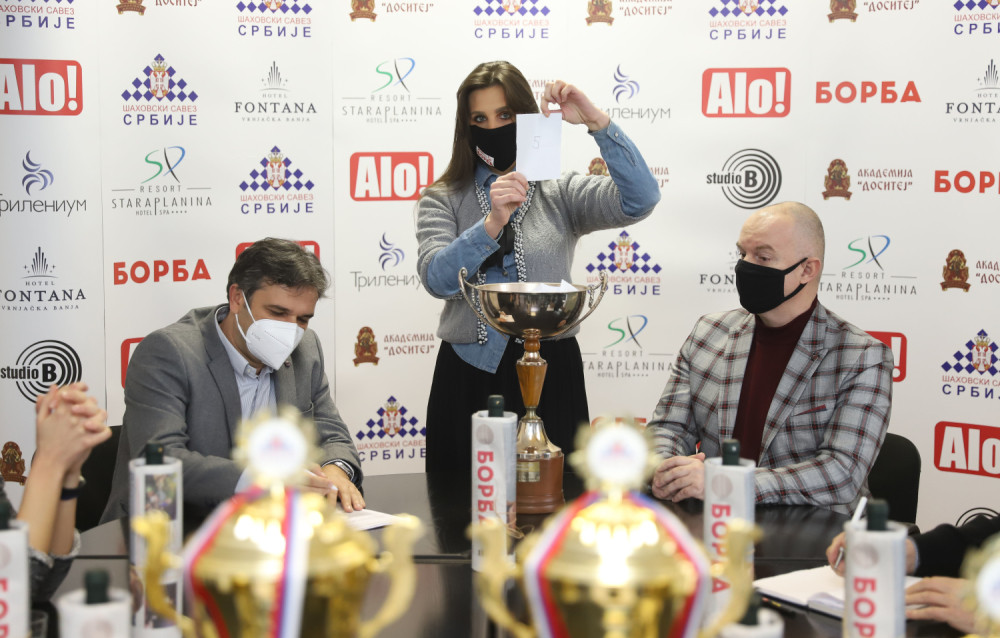 Održan žreb turnirskih brojeva za 14. Pojedinačni šampionat Srbije u šahu! (VIDEO/FOTO)
