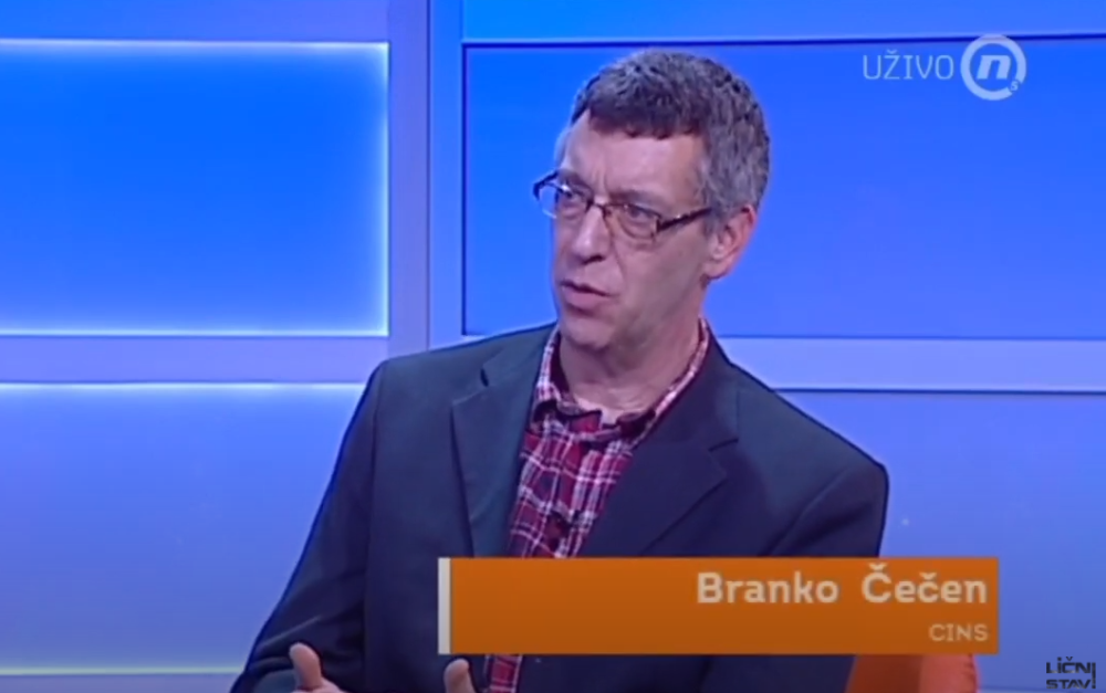 Branko Čečen kukao u "Utisku nedelje": Nemojte puštati vesti bez dokaza!; Dok su tukli po Vučićevom bratu, svi ćutali kao zaliveni! (VIDEO)