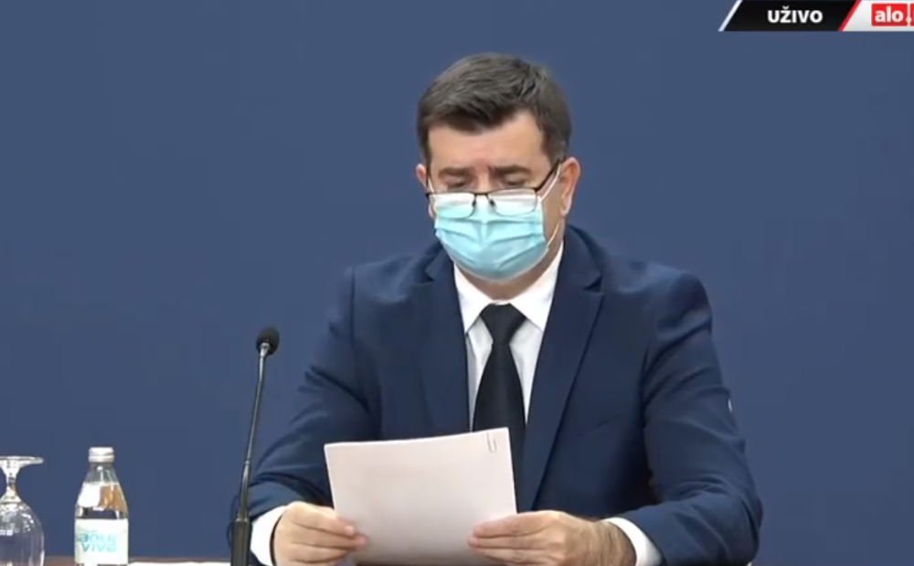 Đerlek razjasnio kada nas očekuje najteži period i šta znači 2.000 obolelih u Beogradu