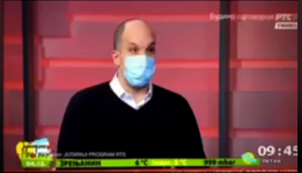 Dok je voditeljka RTS-a razgovarala sa gostom, odjeknula eksplozija (VIDEO)