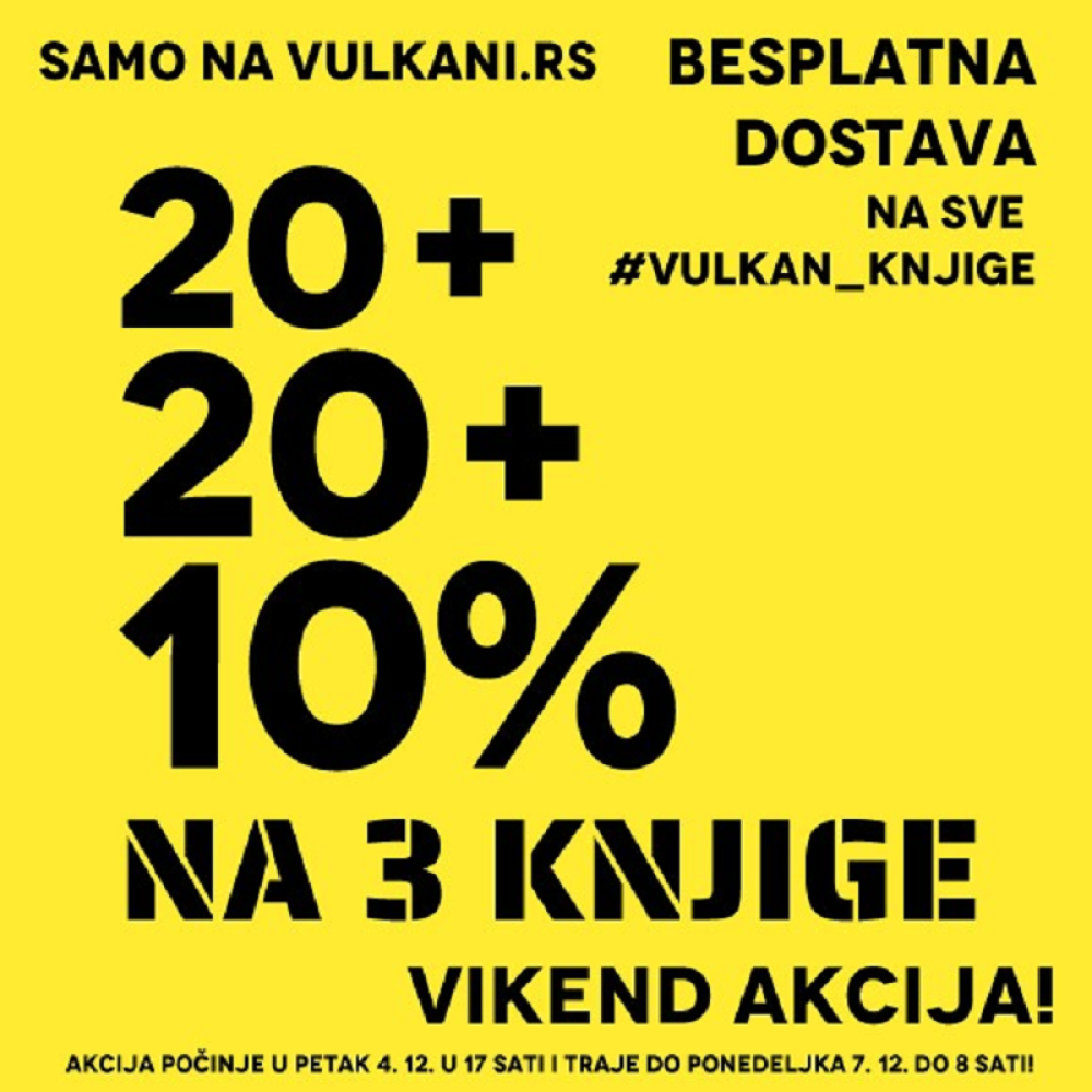 Sjajna Vikend akcija samo na sajtu Vulkan izdavaštva!