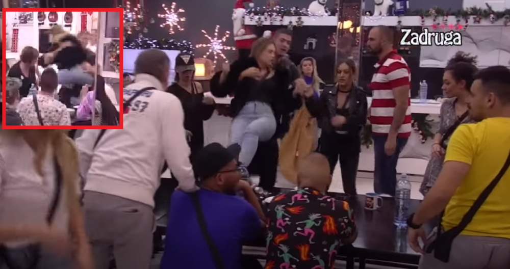 Neviđeni okršaj dve zadrugarke: Muškarci nisu mogli da ih obuzdaju! (FOTO/VIDEO)