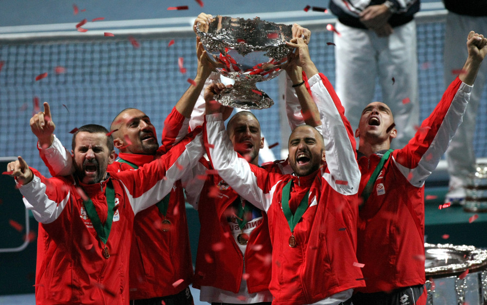 Sastali se članovi naše zlatne Dejvis kup reprezentacije! (VIDEO)