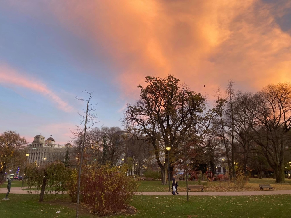 Prvi dan Nove godine natprosečno topao