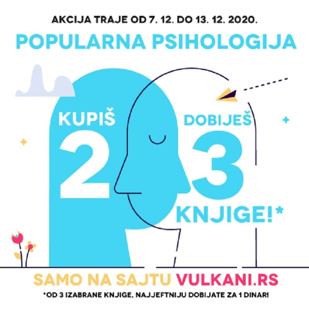 Knjige popularne psihologije na fantastičnoj akciji samo na sajtu Vulkan izdavaštva