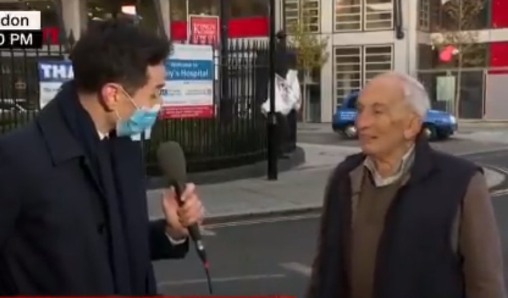 Stari Englez je krenuo na vakcinaciju, a onda je zbog jedne stvari zakasnio (VIDEO)