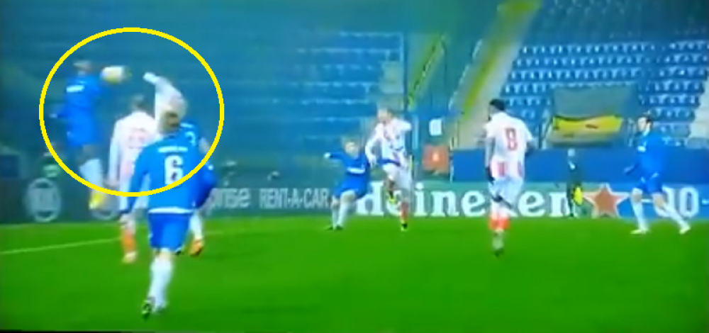 Napadač Zvezde iskopirao Maradonu i postigao gol rukom! (VIDEO)