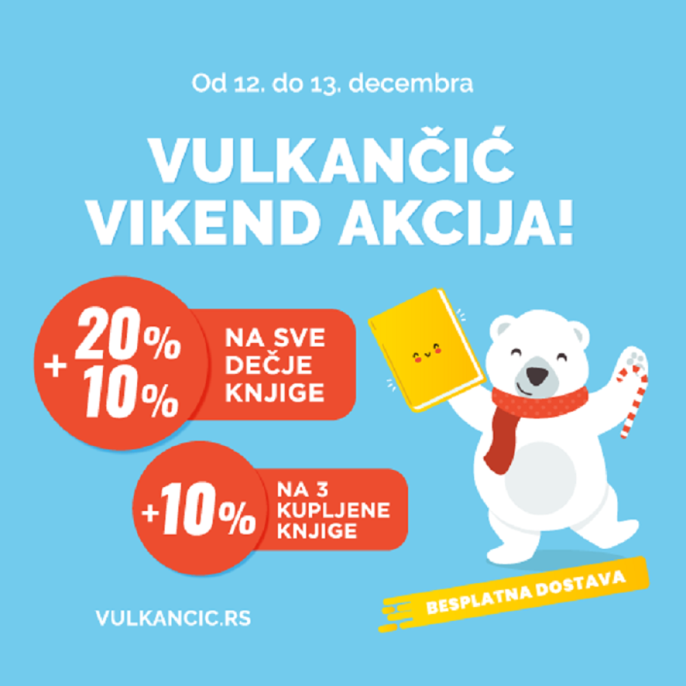 Ovog vikenda, od 12. do 13. decembra, najlepši pokloni kupuju se na sajtu Vulkančića!