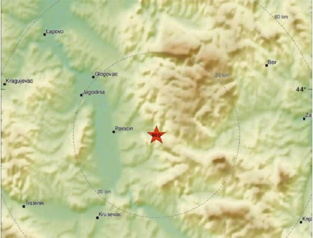 Zemljotres pogodio Paraćin!