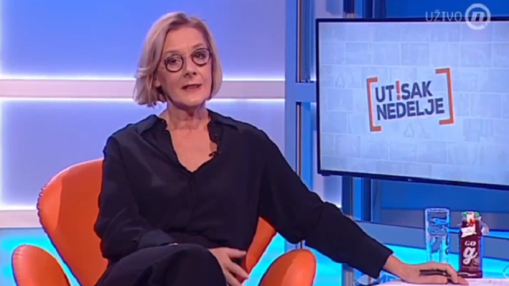 Olja Bećković samu sebe raskrinkala u Utisku nedelje: Pokušala da još jednom napadne vlast, a onda je sve postalo jasno (VIDEO)