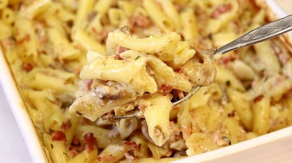 Fina, kremasta testenina sa pančetom i šampinjonima!