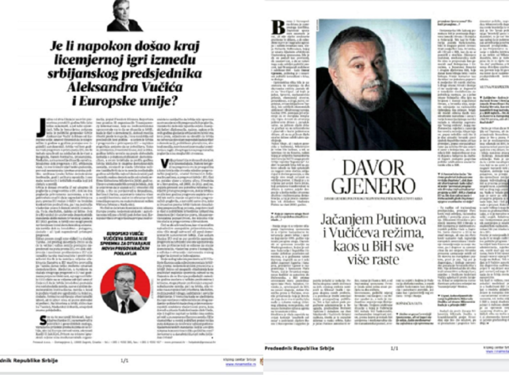 Koordinisani napadi na Vučića iz Hrvatske! Počeo udar na Srbiju!