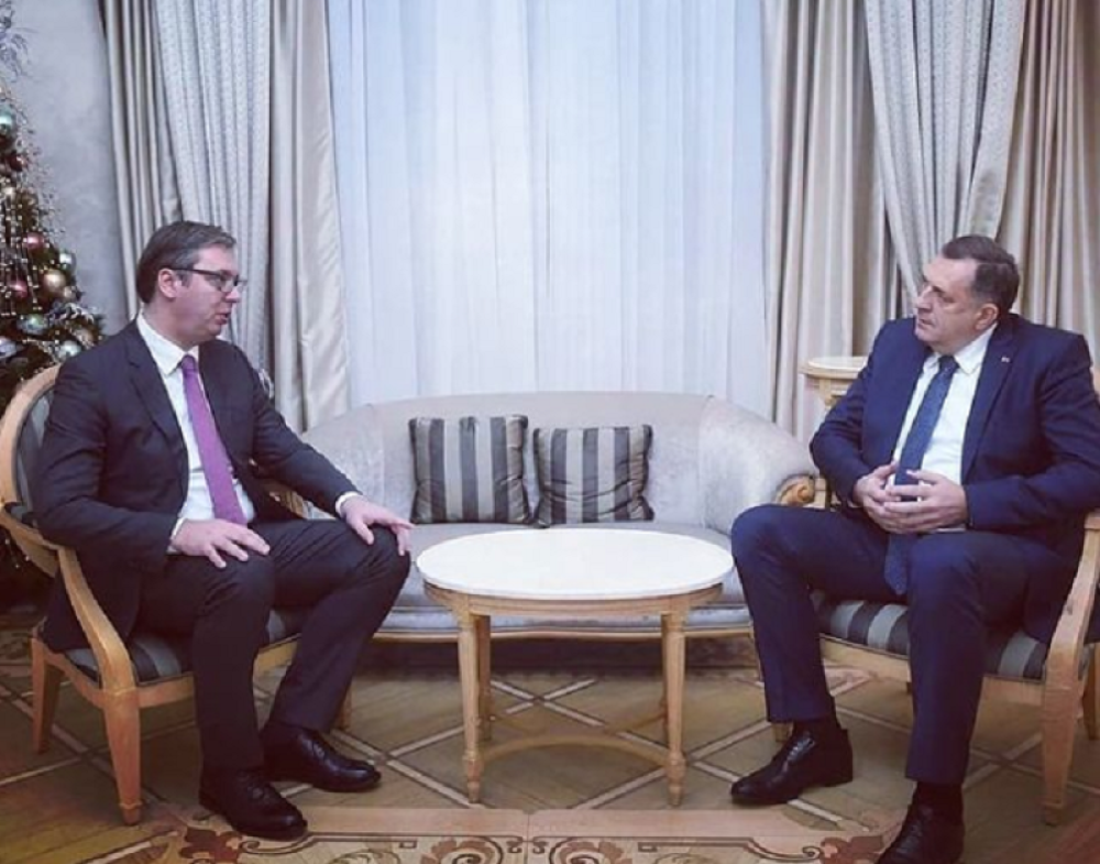 Vučić i Dodik o nastavku saradnje Srbije i Srpske