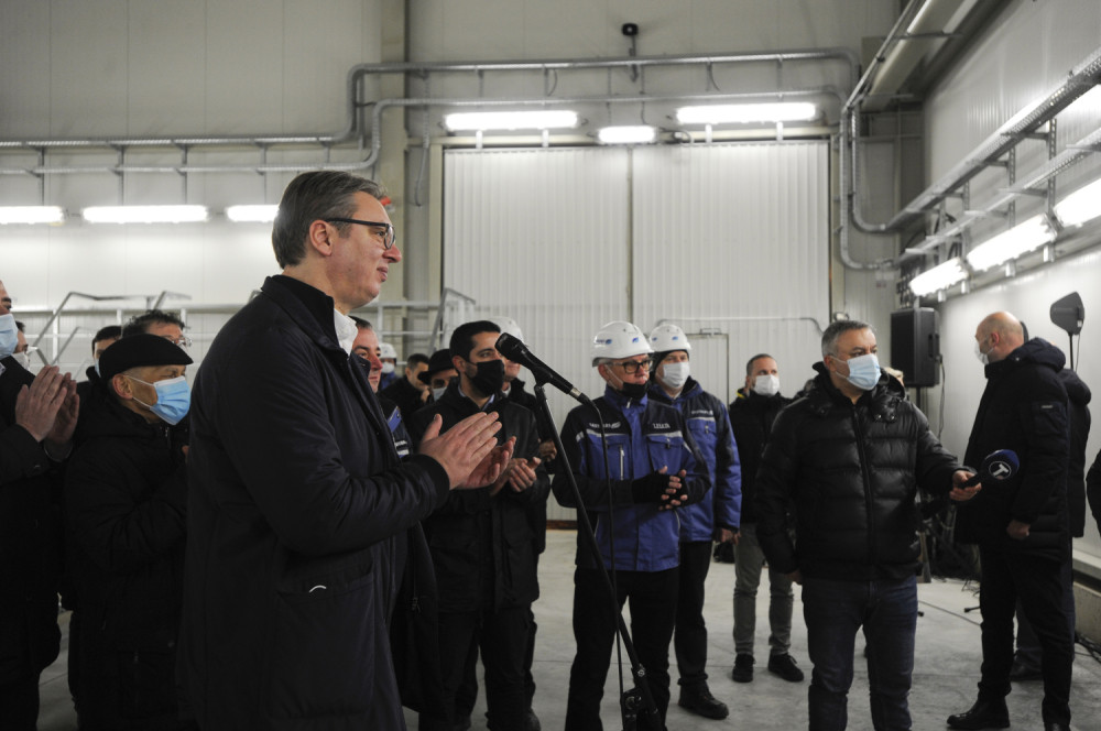 Predsednik Vučić otvorio gasovod Balkanski tok