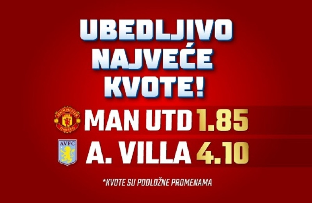 Mančester Junajted 1.85, Vest Hem 2.15, Rendžers 2.20!
