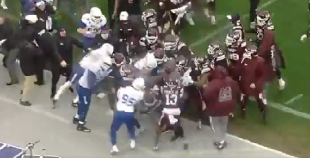 Strašna tuča na američkom fudbalu: O ovoj makljaži priča ceo svet (VIDEO)