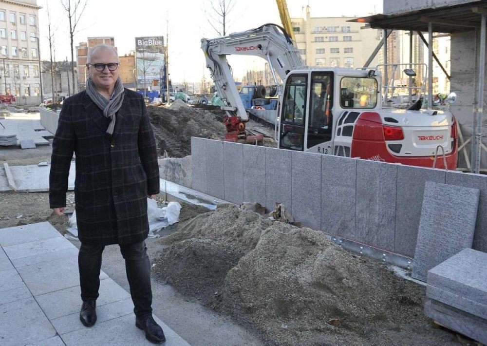 Vesić: Radovi na Savskom trgu biće završeni 25. januara