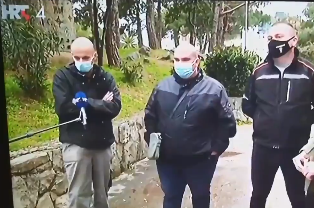 Građanin počeo da kritikuje hrvatsku vladu - prenos momentalno prekinut! (VIDEO)