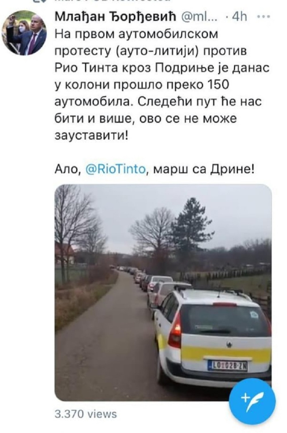 Evo ko stoji iza napada na Rio Tinto! (FOTO)