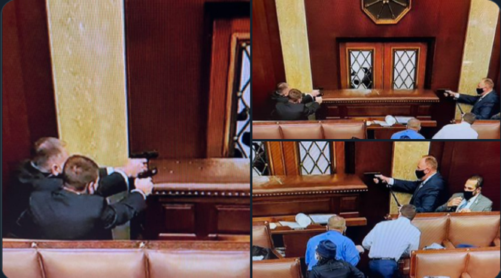 Objavljeni snimci, obezbeđenje puca na demonstrante, žena ranjena u grudi (FOTO, VIDEO)