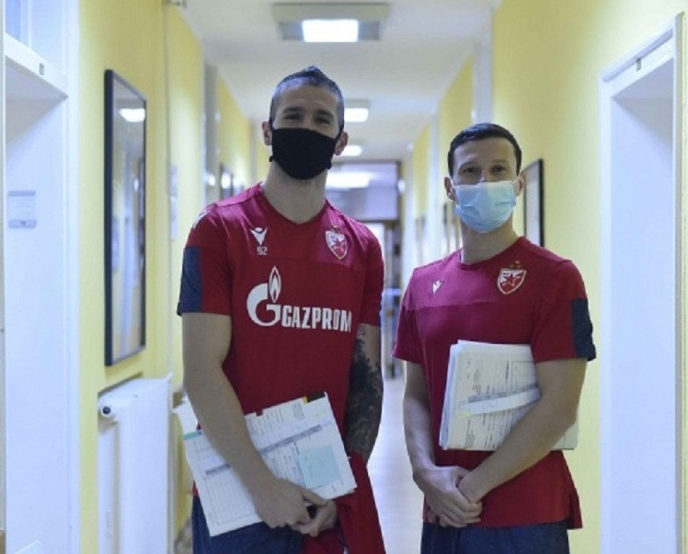 Igrači Zvezde obavili testiranja, sutra prozivka i start priprema