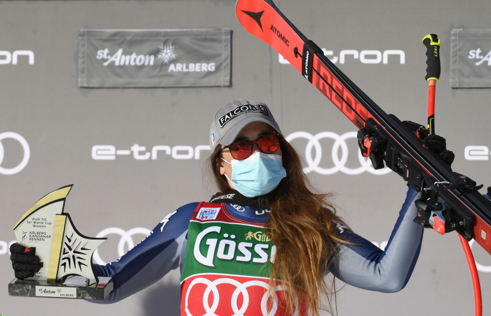 Italijanka nenadmašna u spustu, slavila u Senkt Antonu