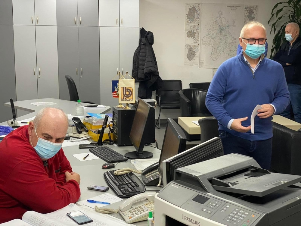 Vesić: Beograd spremno dočekao prvi sneg