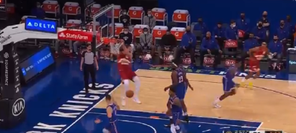 Svi pričaju o Jokićevom kucanju, protivnici ga samo ispratili pogledom! (VIDEO)