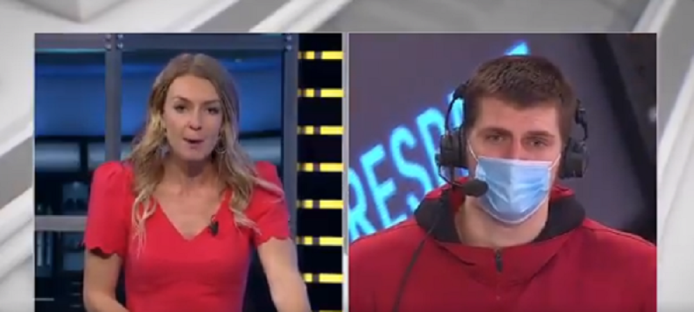 Novinarka potpuno zbunila Jokića! (VIDEO)