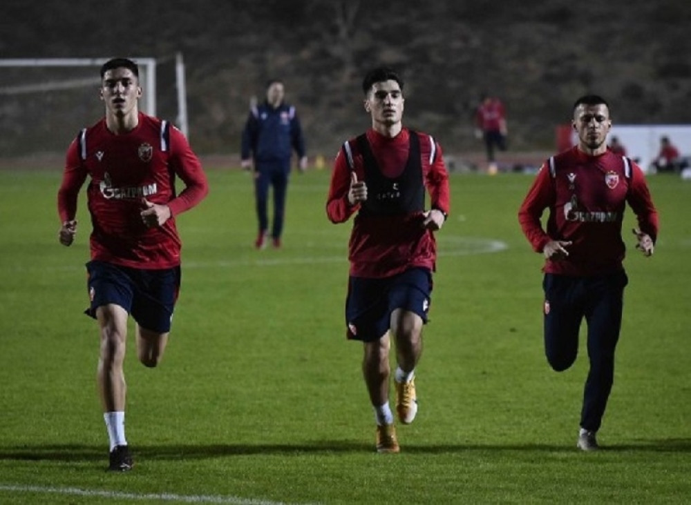 Zvezda odradila prvi trening u Pafosu