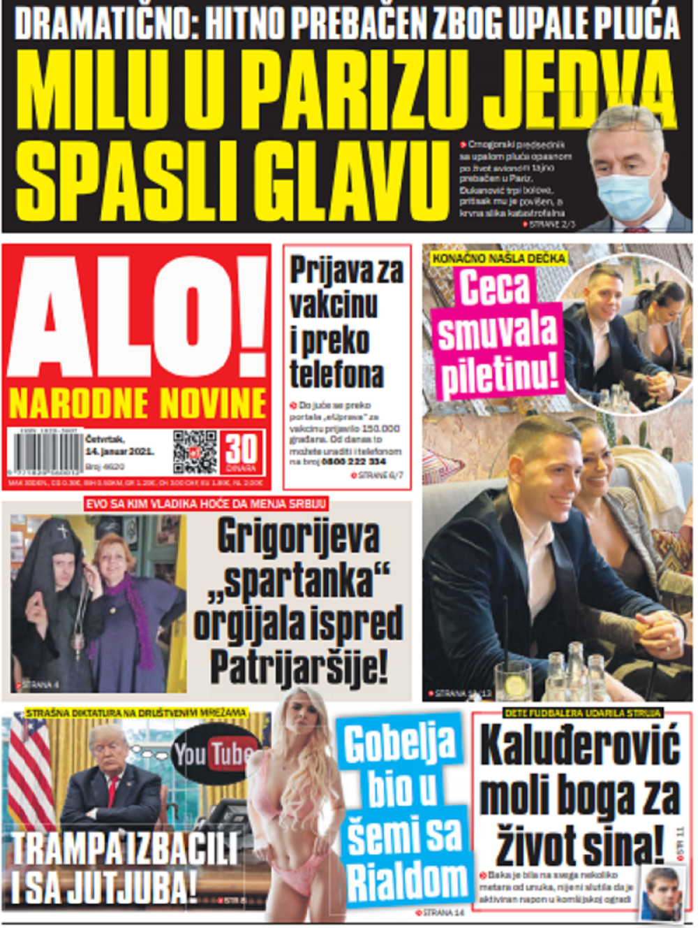 Milu u Francuskoj jedva spasli život!