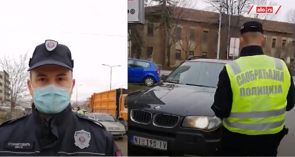 Alo sa patrolom saobraćajne policije u Nišu: Snimak koji pokazuje da se vozači nisu dozvali pameti! (VIDEO)