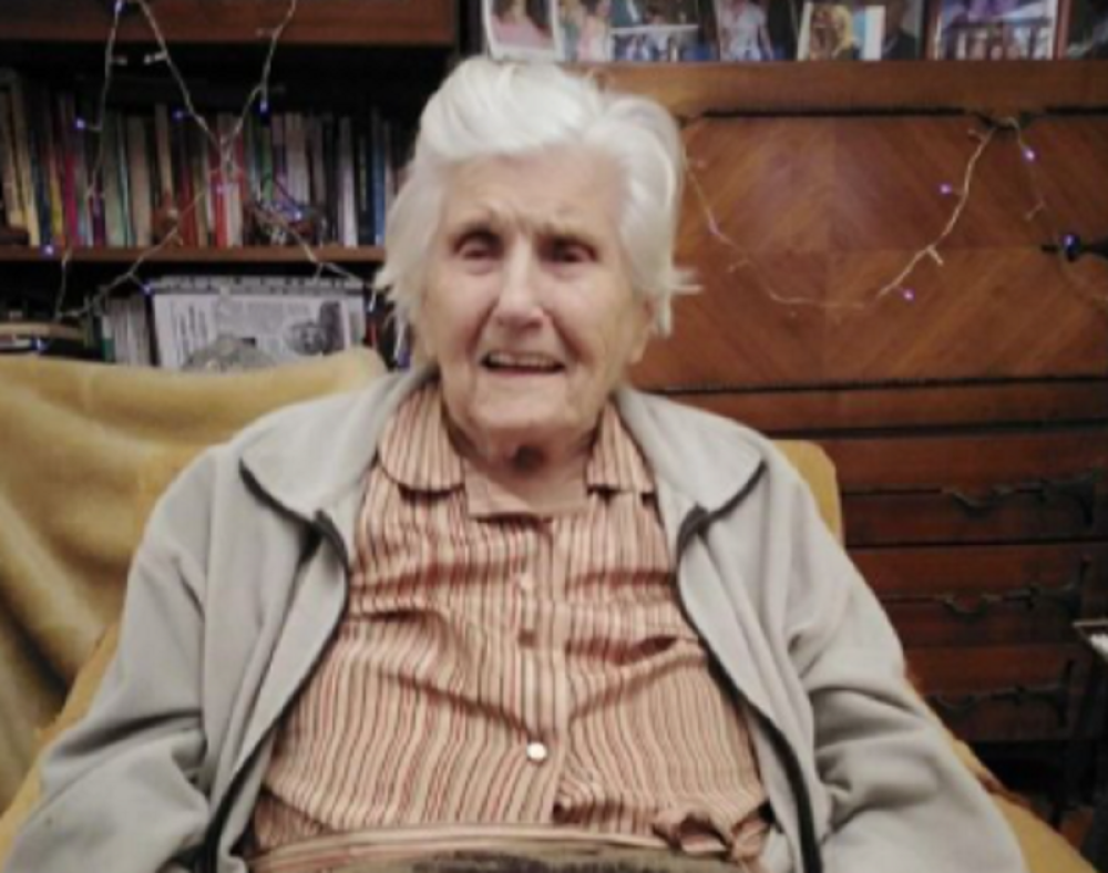 Srećan 109. rođendan draga baka Nadežda!