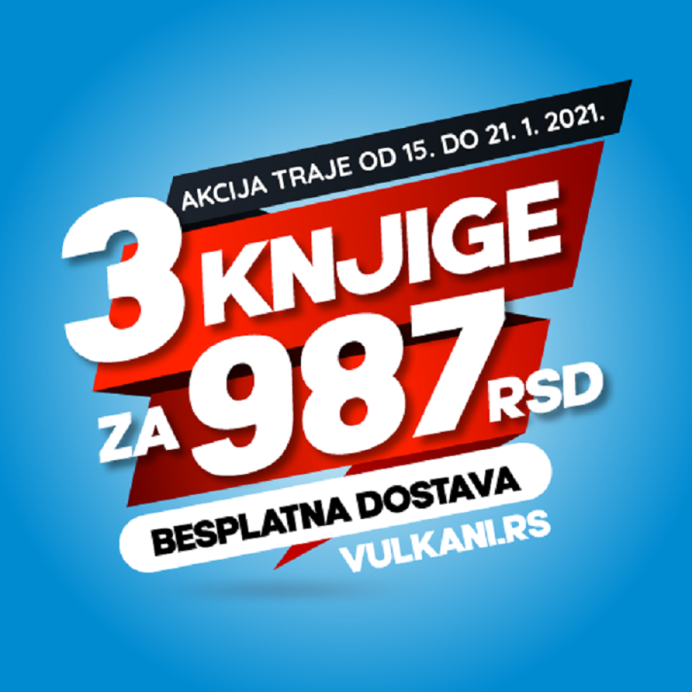 101 razlog da ne propustite novu Vulkanovu akciju – 3 knjige za 987 dinara (FOTO)