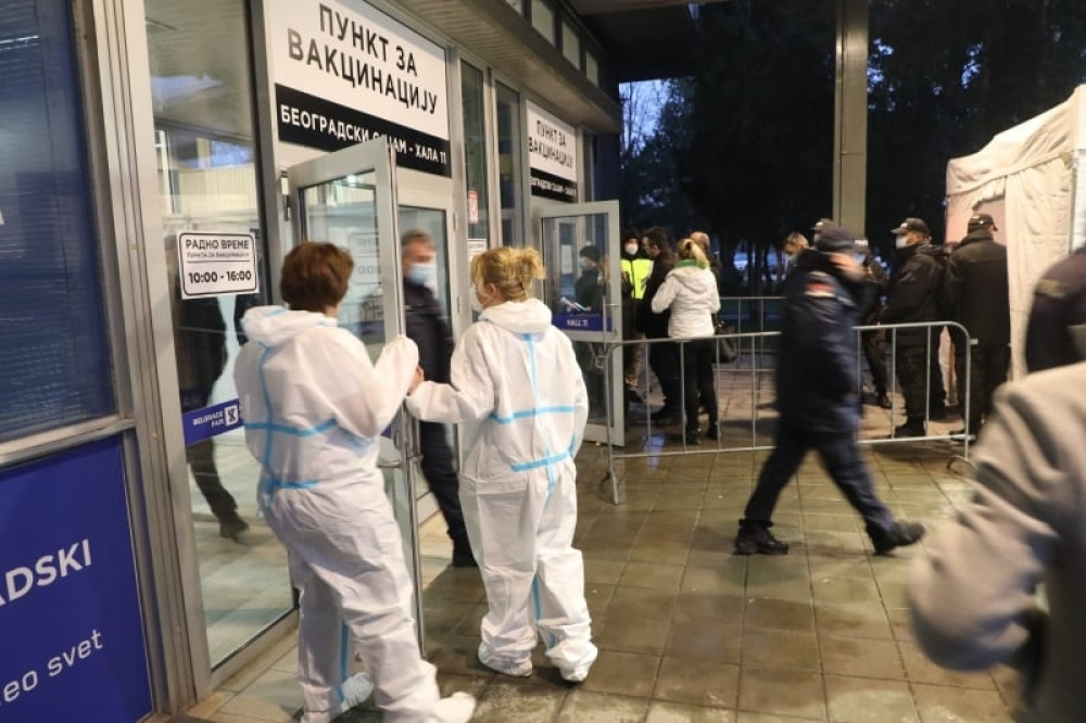 Veliki odziv građana, samo na Sajmu danas vakcinisana 1.241 osoba