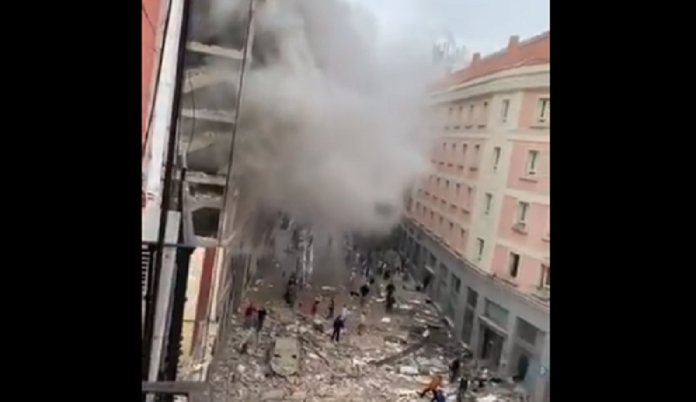U centru Madrida odjeknula snažna eksplozija (VIDEO)