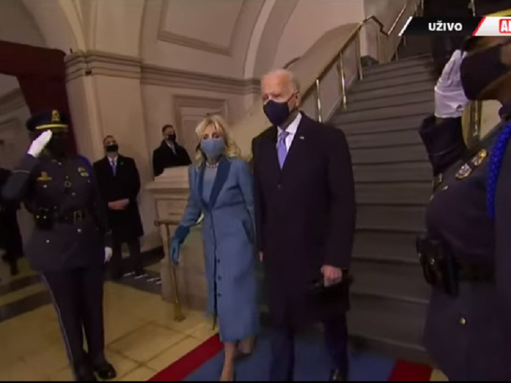 Da li je Džil Bajden na današnjoj inauguraciji jednim potezom pobrala simpatije prisutnih